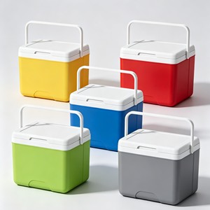 Glacière isotherme portable en plastique PP de 22 L avec blocs de glace pour hôpital, camping, maison et stockage au froid en voiture - Product Image 1
