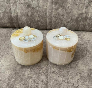 Luxurious <b>Resin</b> Dry Fruit Jars Set for Kitchen <b>Table</b> Decor 100% Handmade Eco-Friendly with Flip <b>Top</b> Lids - Product Image 6