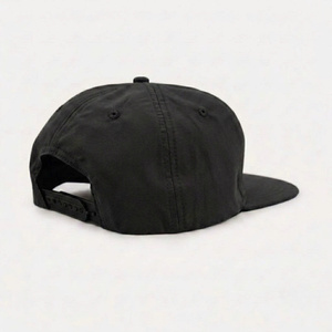 Custom Embroidery Logo 5 Panel Unstructured <b>Flat</b> Brim Waterproof Fabric Snapback <b>Cap</b> Hat Wear Outdoor For <b>Man</b> And Woman - Product Image 2