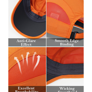 Casquette de baseball vintage imperméable personnalisée réglable de haute qualité unisexe avec logo brodé - Product Image 4