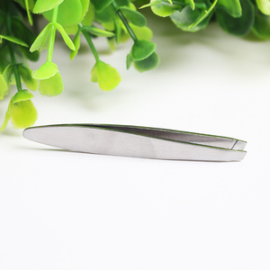 Low MOQ Stainless Steel Mini 7 cm Eyebrow Tweezers Eyelash <b>Extension</b> Tweezers - Product Image 3