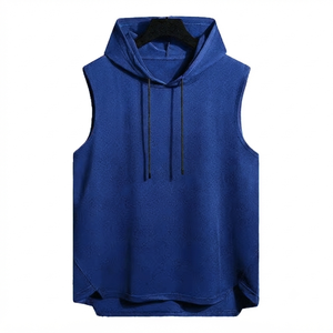 Camiseta sin Mangas TAYYAB STITCH LAB para Hombre, Holgada, con Capucha, Cuello Redondo, 100% Algodón, Formal, Nuevo Diseño, Alta Calidad, Gran Venta - Product Image 4