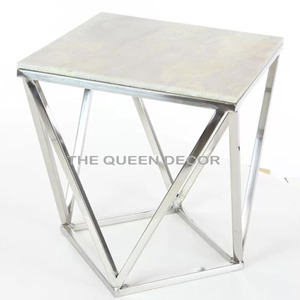 Classic <b>Decorative</b> Metal Side <b>Table</b> Rounded <b>Top</b> Trending Coffee <b>Table</b> for Living Room Hotel Restaurant Factory Sales Furniture - Product Image 3