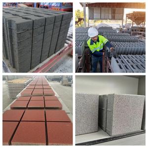 ZCJK Umweltfreundliche Blockformmaschine Produziert Automatisch Standard-Hohl- und Vollziegel QTY10-15 - Product Image 2