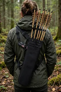 กระเป๋าใส่ลูกธนูแบบสะพายหลัง HUNTING Archery OEM ผลิตตามสั่ง 100% ผ้า CORDURA 600D ขนาด 50 ซม. - Product Image 1