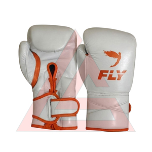 Fabrication en usine de gants de boxe sur mesure en cuir véritable 100% original, gants de boxe professionnels pour la frappe. - Product Image 1