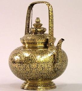 Tetera Tradicional de Cobre, Tetera Vintage de Cobre para Hervir Agua, Té, Café, para Estufa, Cocina, Hogar - Product Image 1