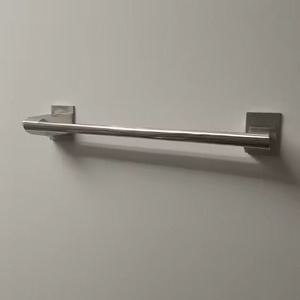 Metal Towel Ring Circular Wall Mounted Rust Resistant Bathroom Storage Holder Minimalist Style Single Tier - Product Image 3