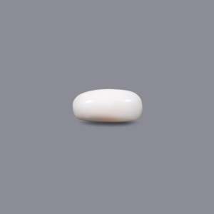 Natural Faceted White Coral Loose Gemstone 3.9 Carat Color-Change Certified Wholesale Lot - Product Image 3