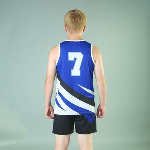 Maillots de basket-ball personnalisés professionnels pour hommes et enfants, ensembles de maillots et shorts, uniformes de basket-ball vierges pour collège, séchage rapide - Product Image 2