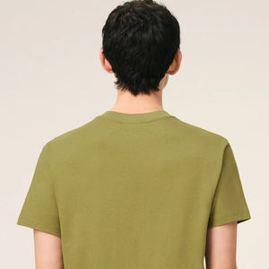 เสื้อยืดผู้ชายลายพิมพ์ตามสั่ง รุ่นฮิตขายดีปี 2026 น้ำหนัก 260 กรัม คอเสื้อสีพื้น สไตล์วินเทจ แขนสั้น ทรงเข้ารูป พิมพ์ลายซิลค์สกรีน รับผลิตตามแบบ - Product Image 5