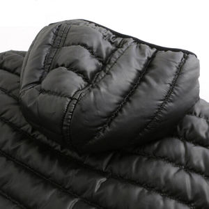 Chaqueta Acolchada de Invierno para Hombre, Estilo Casual, Manga Larga, con Logo Frontal Brillante y Diseño de Parches, para Uso en Exteriores - Product Image 5