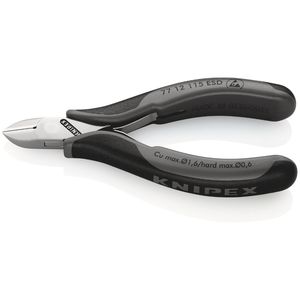 KNIPEX 38 71 200 Alicates para mecánicos recubiertos de resina sintética atramentizada negra 200 mm - Product Image 5