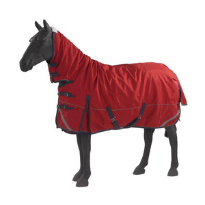 Blue Waterproof Horse <b>Rug</b> With Neck Cover Full Length Velcro Closure Riding Wear - Product Image 1