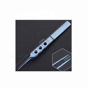 Titan truyền thép không gỉ tóc cấy ghép kẹp Hướng dẫn sử dụng phẫu thuật cụ CE ISO được phê duyệt tóc cấy ghép nhíp - Product Image 4