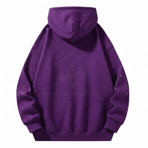 Sudadera ligera básica de algodón mezclado con pedrería, la combinación perfecta de comodidad y moda para uso casual. - Product Image 2