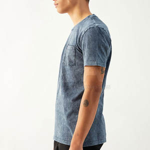 Camisetas de hombre 100% algodón, corte ajustado, manga corta, para venta en línea, precio bajo. - Product Image 6