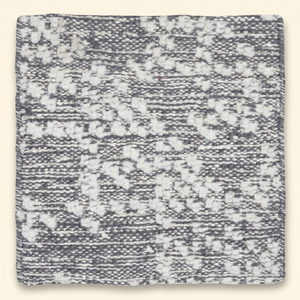 Tapis DECORDEC gris clair ivoire en laine texturée, patchwork abstrait, écologique, antidérapant, tufté à la main, à poils épais, pour salon - Product Image 4