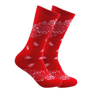 Bandanna Athletic Sports Cushioned Unisex Everyday Comfort Crew <b>Socks</b> Breathable Soft Fabric Durable Performance Training Gym - Product Image 6