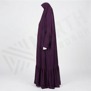 Ropa Islámica de Manga Larga Personalizada de Alta Calidad a Precio de Mayoreo, Vestidos Musulmanes Abaya para Mujer en Venta, Últimos Modelos - Product Image 3