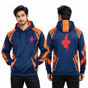 Modern Graphic Apparel Men <b>Sublimation</b> <b>Hoodie</b> with Soft Breathable Fabric Flexible Fit for Casual Outdoor Sports Training - Product Image 6