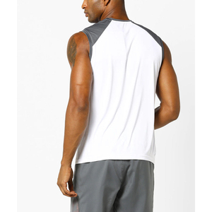 Débardeurs pour hommes à prix abordable pour l'entraînement en salle de sport, débardeurs respirants sans manches pour hommes en gros avec faible MOQ - Product Image 6