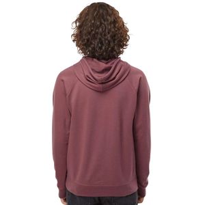 Soft Cotton Feel Unisex <b>Lightweight</b> <b>Hoodie</b> Pullover Sweatshirt Loopback Terry Fabric Comfortable Everyday Casual Wear - Product Image 3