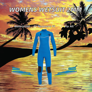 Unisex Full <b>Wetsuit</b> 2mm Neoprene Waterproof Breathable Diving Suit One Piece Long Sleeves Thermal Snorkeling Surfing Swimming - Product Image 6