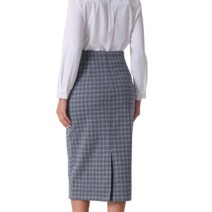 Mini-jupe patineuse pour femme en faux daim doux, évasée, longueur genou, décontractée, taille haute, grandes tailles, fournisseur en gros - Product Image 2