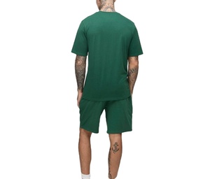 Ensemble T-shirt et short d'été personnalisés pour hommes, en coton, pour la gym et le fitness, collection été 2026, fabriqué par HAIDIIII SPORTS - Product Image 2