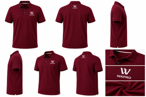 เสื้อโปโลผู้ชายไซส์ใหญ่พิเศษ สีพื้น แห้งเร็ว ระบายอากาศได้ดี ผลิตจากโพลีเอสเตอร์ผสมคอตตอน เหมาะสำหรับใส่ลำลองหรือเล่นกอล์ฟ ขายส่งจากโรงงาน - Product Image 5