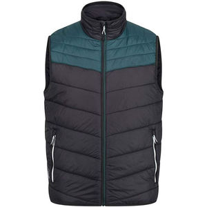 Chalecos Acolchados de Alta Calidad para Hombre, Relleno de Algodón, Diseño Personalizado, Cuello Alto, Chaleco Acolchado Delgado sin Mangas para Hombre, 2026 - Product Image 2