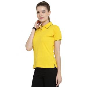 เสื้อโปโลราคาถูก คุณภาพดี แห้งเร็ว ระบายอากาศได้ดี ผ้าฝ้าย พิมพ์ลาย เสื้อโปโลเรียบ เสื้อโปโลแบบกำหนดเอง เสื้อโปโลผู้หญิง - Product Image 3