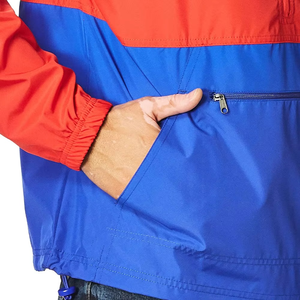 Affordable rate <b>Windbreaker</b> Jacket fully customized designs top trend Contrasting colors breathable <b>windbreaker</b> jacket for men - Product Image 3