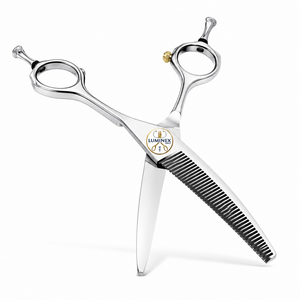 Ciseaux professionnels pour toilettage des animaux, pour couper les poils des animaux, ciseaux de toilettage pour une coupe lisse et facile, professionnels - Product Image 4