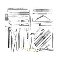 Ensemble de 33 instruments de chirurgie orthopédique maxillo-faciale et orthognathique, instruments dentaires correcteurs de la mâchoire, réutilisables, en acier inoxydable, kit écologique