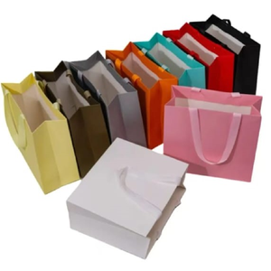 Luxury Paper <b>Bags</b> Custom Printed Gift Shopping <b>Bags</b> with Rope Handles Bulk Wholesale Export Manufacturer Supplier - Product Image 4