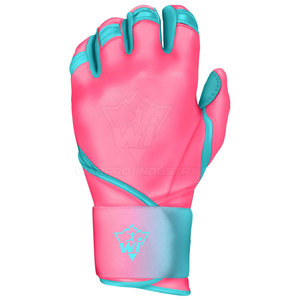 Gants de frappe de baseball en maille légère avec sangle réglable, mouvements des doigts flexibles et performance de préhension solide sur la paume - Product Image 6