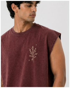 Débardeur tricoté en polyester respirant et écologique pour homme, style hip-hop, tendance, pas cher, vente en gros, neuf, été - Product Image 2