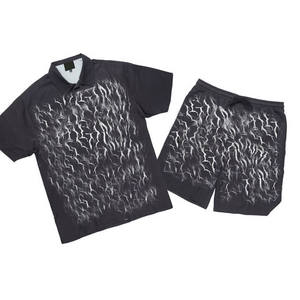 Ensemble T-shirt et short tendance pour homme – Tenue de sport décontractée deux pièces pour la gym, le fitness, l'entraînement, l'été et le quotidien - Product Image 6