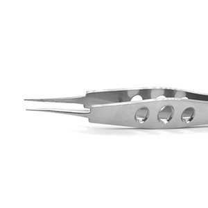 Instrumento Microquirúrgico con Certificación CE, Pinzas para Atar Suturas Oftálmicas Delicadas para Cirugía Ocular, Manual, 12 cm, Acero Inoxidable Médico - Product Image 6
