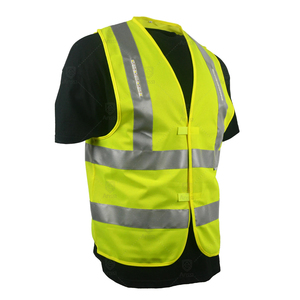 Chaleco de seguridad reflectante de la mejor calidad, chaleco de seguridad reflectante con logotipo personalizado, chaleco de seguridad de malla de alta visibilidad a bajo precio. - Product Image 2