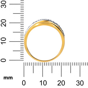 Sparkling Diamond <b>Ring</b> in 18K Gold <b>Thin</b> Band Full Pave Diamond Setting Modern Geometric Style Women’s Stackable <b>Ring</b> - Product Image 5