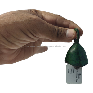 Campanas Decorativas Colgantes de Latón Grabado, Campana de Templo Moderna y Tradicional Ecológica para Decoración de Puertas y Paredes del Hogar, Meditación y Yoga - Product Image 5