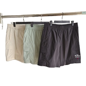 <b>Hot</b> Selling 2024 Men's French Terry Cotton Sweat Shorts Custom DTG Logo Solid Pattern 100% Cotton - Product Image 1