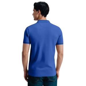 Polo personnalisé pour homme en coton à manches courtes, respirant, décontracté, en piqué, pour le golf, le tennis, vêtements de sport, uniforme, vêtements en gros - Product Image 2