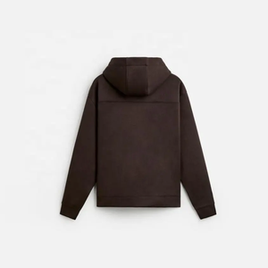 Sweat à capuche homme grande taille premium 3XL 4XL 5XL, coupe oversize, épais, 100% coton, respirant, doublé, hiver, style urbain décontracté - Product Image 2