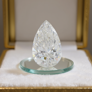 Diamant en vrac certifié IGI 5.09 PEAR SI1, diamant cultivé en laboratoire - Product Image 3