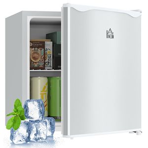 Mini Congelatore Bianco da 1,1 Piedi Cubi, Design Compatto Verticale, Porta Reversibile, Ripiani Rimovibili, Classe Energetica A, per Casa, Dormitorio, Ufficio - Product Image 1
