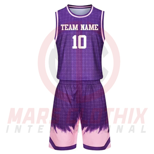 Conjunto de Uniforme de Baloncesto Personalizado para Adultos, Transpirable, de Secado Rápido, Conjunto de Camiseta y Pantalones Cortos de Baloncesto para Equipo - Product Image 2